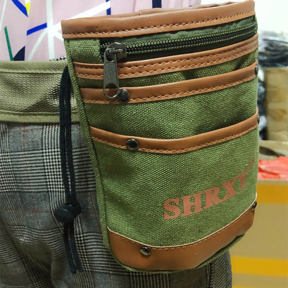 Metal Detector Bag Drawstring Digger's Pouch Finds Bag Belt Pocket Tool Bag for Metal Detecting mechanic tool bag Tool Storage Items