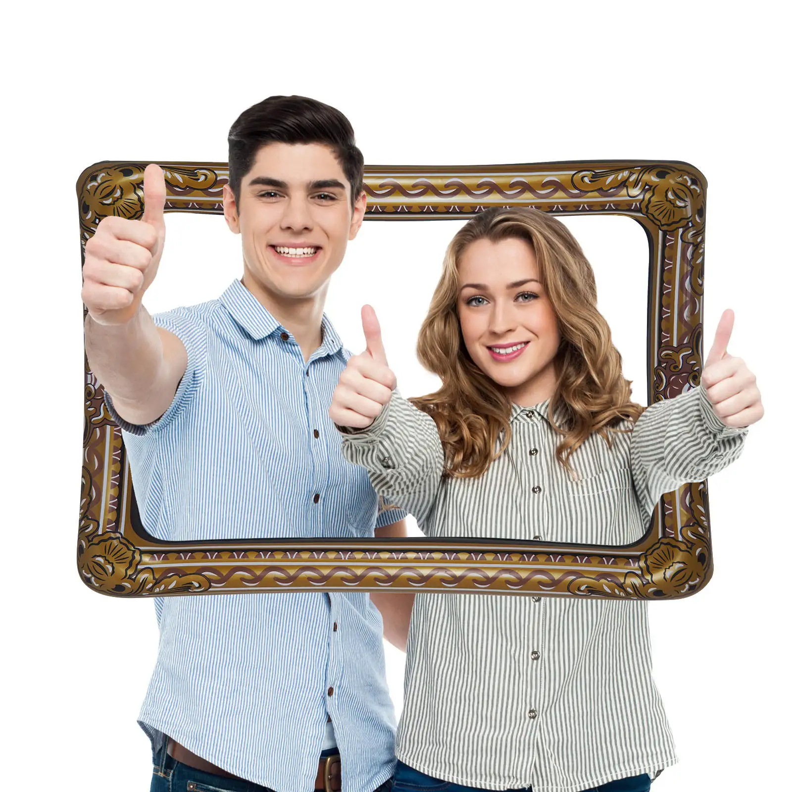 Inflatable DIY Selfie Frame Photo Booth Props PVC Accessories for Wedding Xmas Party Carnival Graduation Birthday party photo props photography ornaments