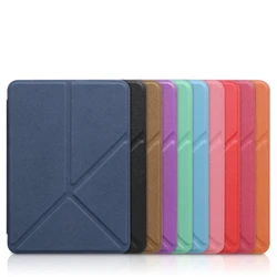 Suporte para o novo kindle 10th couro do plutônio capa inteligente para o novo kindle 10th j9g29r 2019 lançado com suporte dobrável