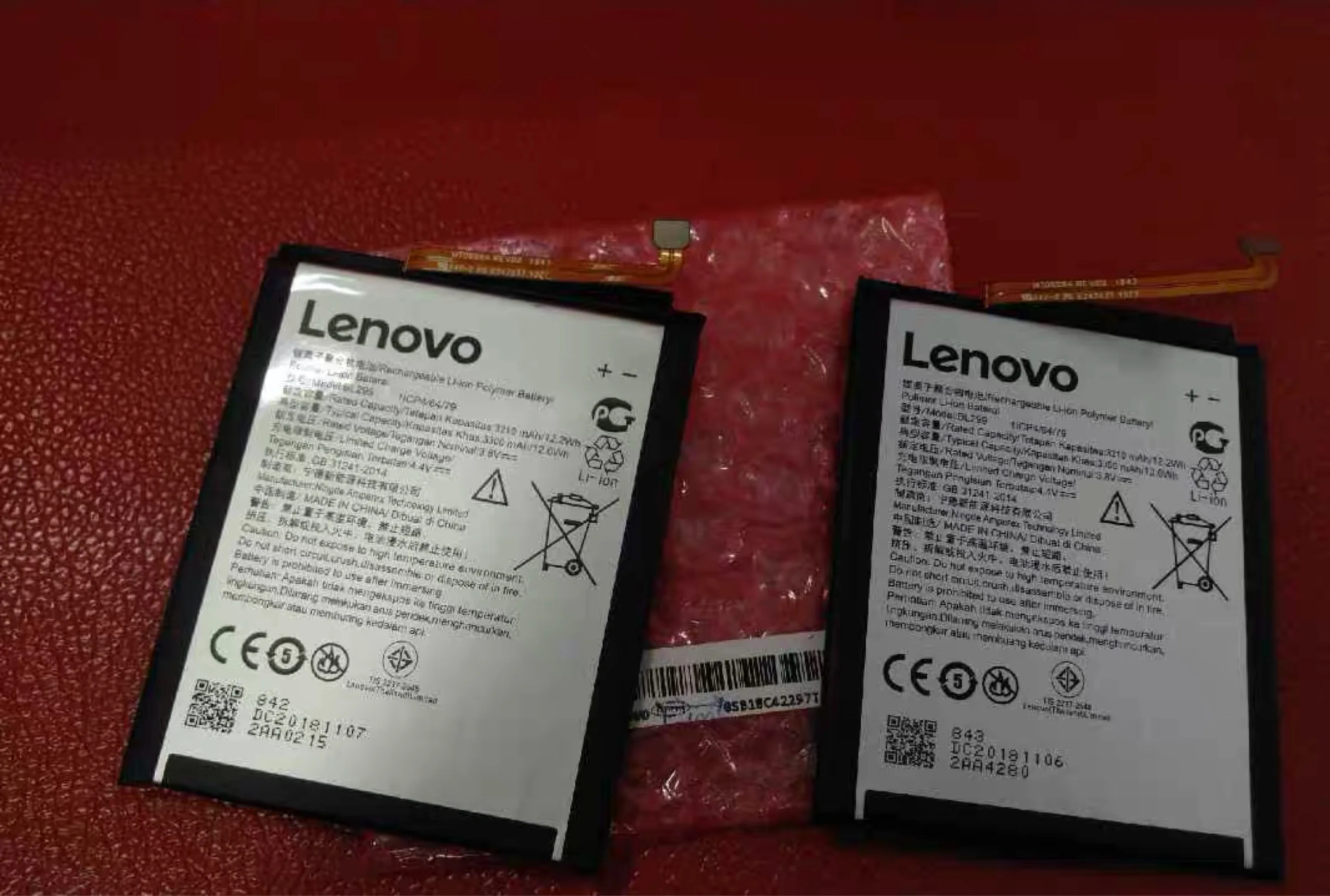 

LENOVO Z5s L78071 BL299 original battery