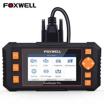 

Foxwell NT634 OBD2 Car Diagnostic Tool Engine ABS SRS Transmission with DPF EPB BRT Oil Reset Service OBD 2 Automotive Scanner