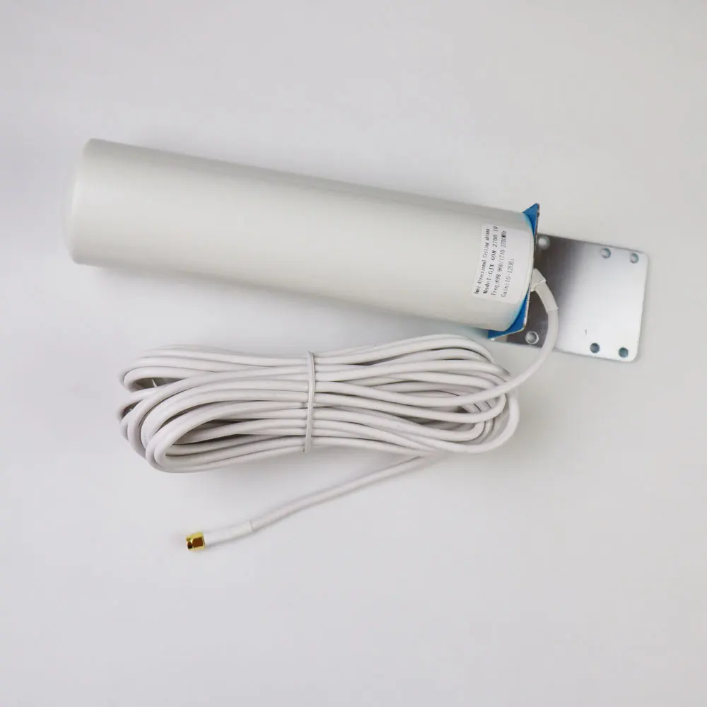 ZQTMAX 12DBi Omni наружная антенна для 2G 3g 4G 700 800 900 1800 1900 2100 2600 GSM ретранслятор сотовой мобильный Интернет - Цвет: 10m cable SMA