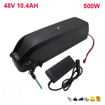 

48V 10AH 500W lithium hailong batterie 48V 10.4AH ebike battery with USB Port Use 2600mah 18650 cell