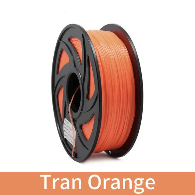 3d принтер Экструдер нити 1 кг 1,75 мм Pla нити печатные материалы - Цвет: Transparent orange