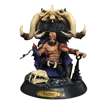 

23cm One piece Kaido throne action figure collect Doll anime toys collection Cartoon for friend gift