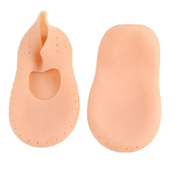 

Unisex Silicone Gel Socks Moisturizing Sock Breathable Elastic Heel Cracked Protector Socks Foot Protector Foot Care