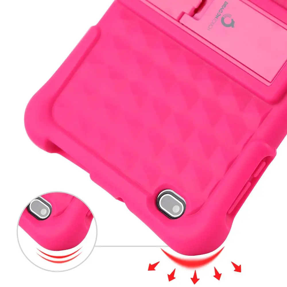 Цена 2019 Dragon Touch Y80 детский планшет 8 дюймов HD Дисплей Android планшет для детей 16 Гб четырехъядерный 1,5 ГГц USB Android 8,1 планшетный ПК