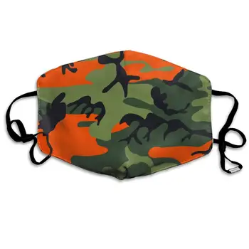 

YongColer Camouflage Memorial Day Reusable Comfy Breathable Anti Dust Outdoor Half Face Masks Washable Warm Windproof Face Masks