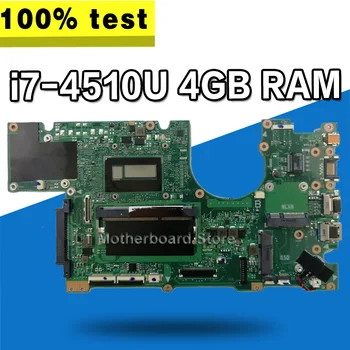 

BU401LAV Motherboard I7-4650U/i7-4510U CPU 4GB RAM For Asus BU401L BU401LG BU401LA BU401LAV Notebook notebook motherboard