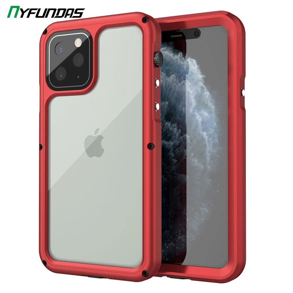 Ударопрочный водонепроницаемый чехол IP68 для телефона Apple iPhone 11 Pro Max X XR XS