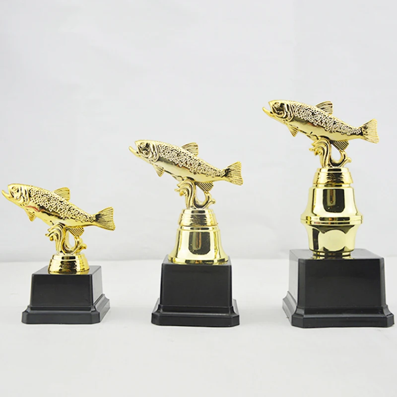 Лига чемпионов трофей Кубок рыба Топ 3 различных размеров конкурс призов сувениры школьный поставщик спортивные встречи Детские награды