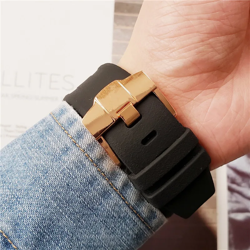 Brand Full-featured Bracelet Casual Quartz Watch 007 Top Real Leather Watch strap Belt Men's Men's Watch Hot Sale