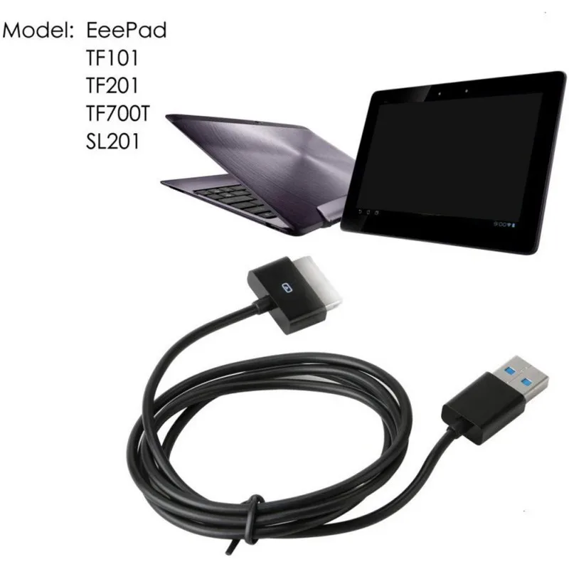 Кабель для передачи данных Универсальный USB 3,0 Быстрая зарядка шнур питания планшетный компьютер зарядное устройство для ASUS TF101/TF201