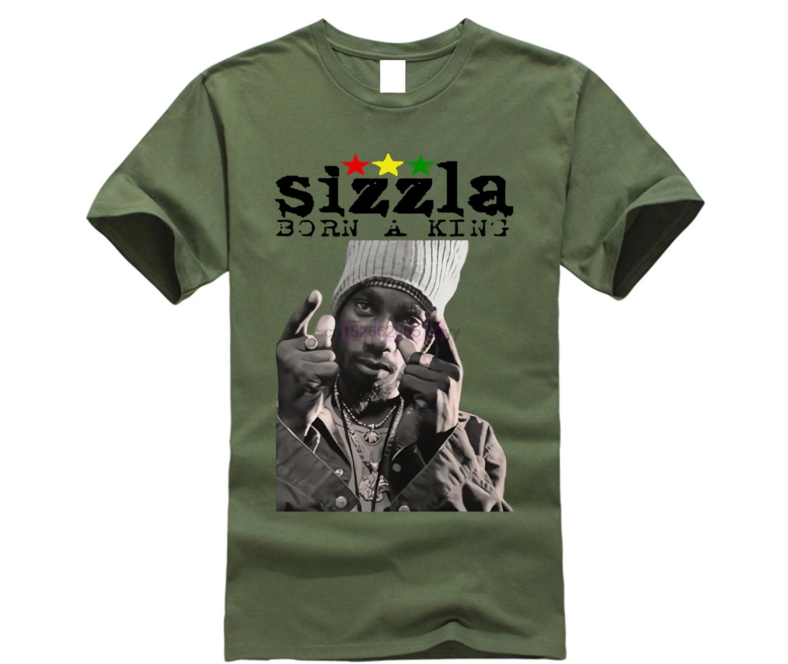 Регги футболка Sizzla Yellowman King Tubby Rasta Jamaica Dancehall толстовка с коротким рукавом скидка 100% хлопок футболки| |