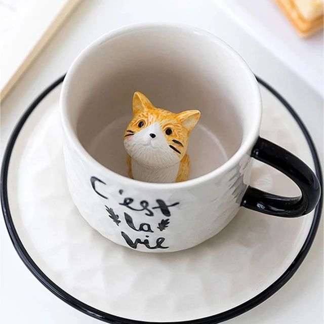 Creative Ceramic Coffee Mug Set Travel Cute Cup Coffee Mug Kawaii Cute Cups Mug  Cute Coffee Mugs Cups and Mugs Coffee Cup - AliExpress
