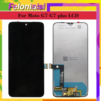 

6.24" For Motorola Moto G7 XT1962 G7 plus LCD Display Touch Screen Digitizer Sensor Complete LCD Assembly Monitor Module