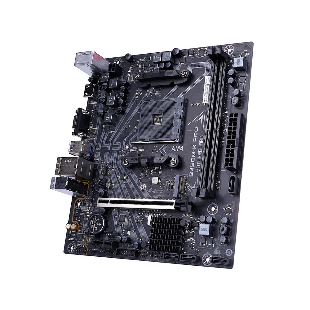Цветная игровая материнская плата B450M K PRO V14 с поддержкой процессоров AMD AM4 Socket Ryzen
