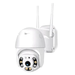 Caméra Wifi intelligente, équipement de détection du corps humain, 360 degrés, pour l'extérieur, Audio, Vision nocturne, vidéosurveillance, prise ue 