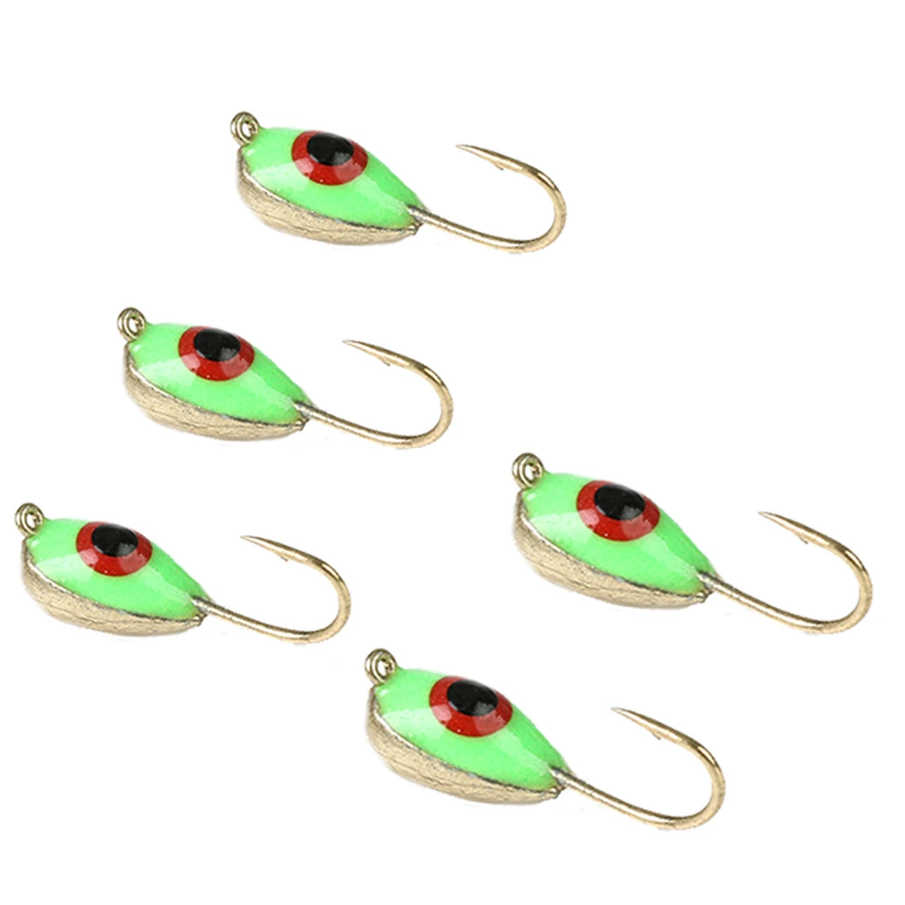 5pc GO-E5 5mm Maximumcatch 16#14#12# вольфрамовый джиг для подледной рыбалки, 0,42 г-1,90 г, приманка для подледной рыбалки, 11 мм-17 мм, японский крючок, зимние приманки для рыбалки - Цвет: 5pc GO-E5 5mm