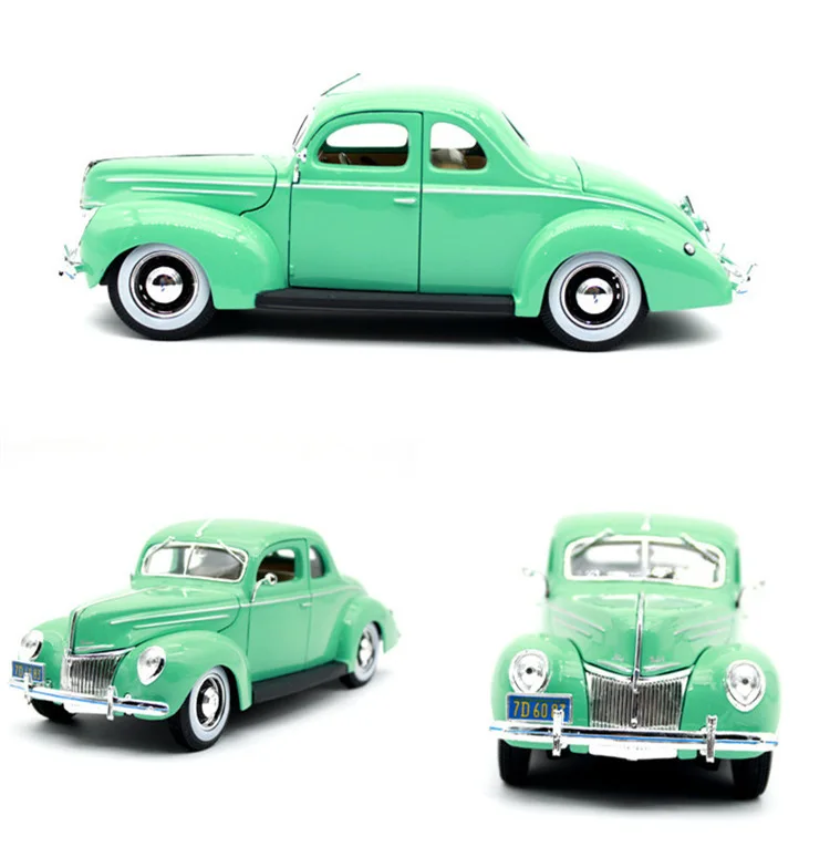 High quality 1:18 Ford 1939 State Police alloy model,simulated die-cast car model,beautifully collected gifts,free shipping