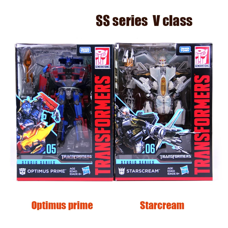 Hasbro Трансформеры игрушки фильм SS серии Voyager класс Оптимус Прайм Starcream модель украшения развивающие игрушки Дети 14 см