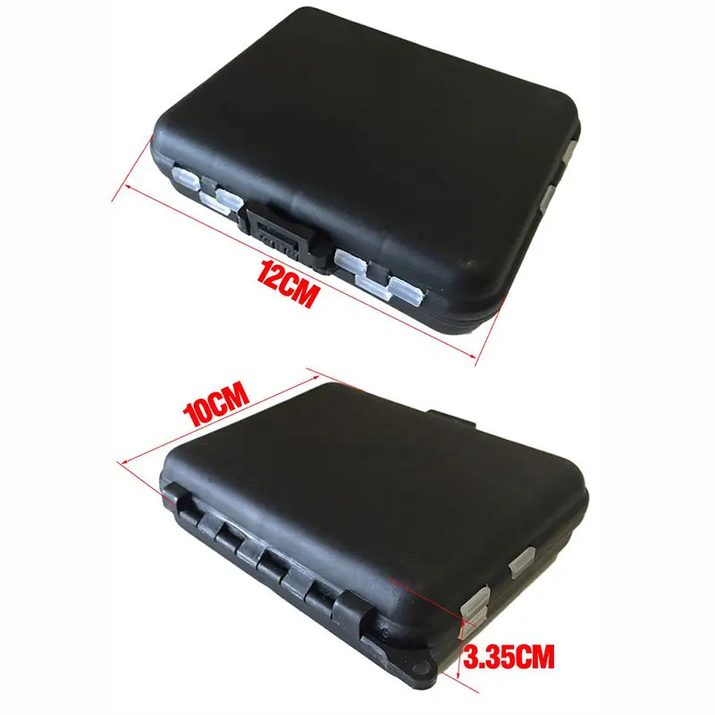 Carp Fishing Tackle Box Swivels Hooks Sleeve Rubber Tube Clip Bead Hair Rigs Fishing Tackle Boxes