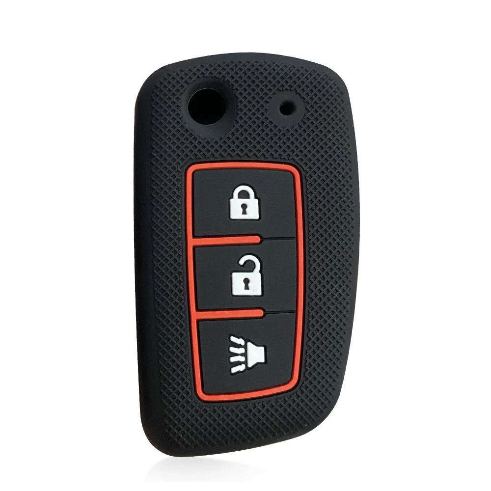 XUKEY 4 Button Car Key Fob Case Shell For Toyota Highlander Corolla Camry Hybrid 2018 - View #4