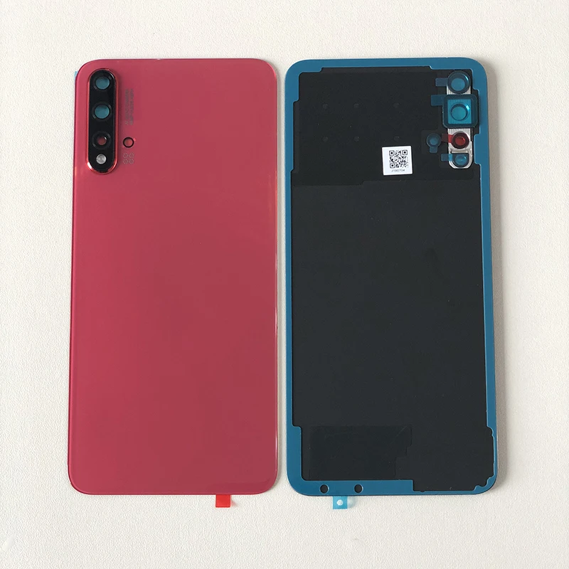 Axisinternational для 6,3" huawei Nova 5 Nova 5 pro 3D стеклянная задняя крышка батарейного отсека+ объектив для рамы камеры
