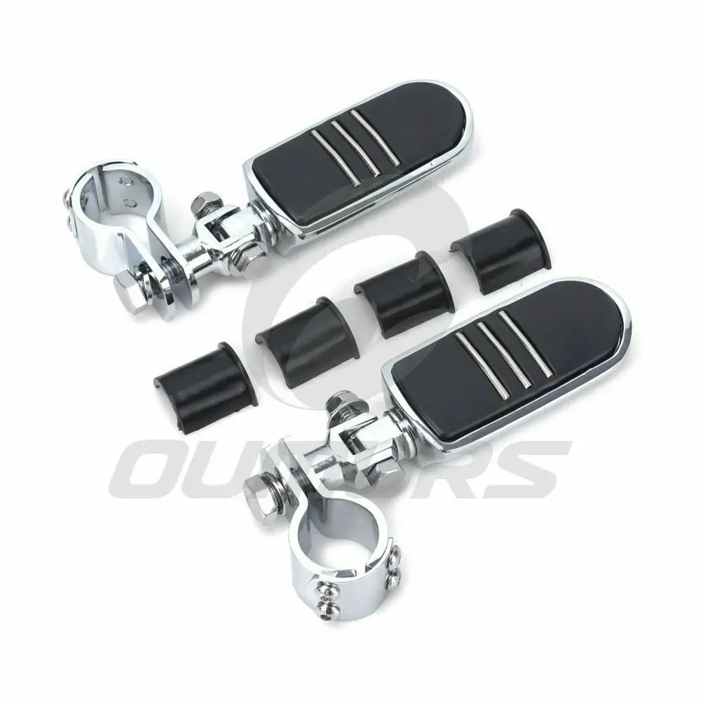 OUMURS мотоцикл 1,2" 1 1/4" крепление на руль для мотоцикла хром для Harley Touring Road King Street Glide 32 мм Honda Yamaha Kawasaki