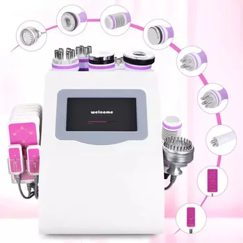 

9-in-1 Ultrasonic 40K Vacuum LED Phototherapy/Vacuum Cold Photon/Body Attraction Facial and Body Beauty Apparatus