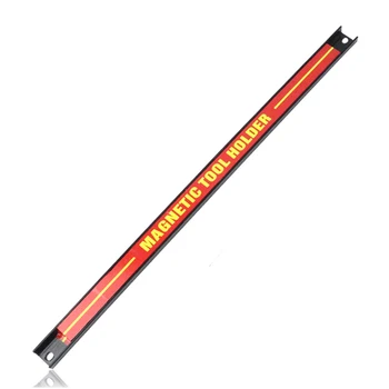 

18 inch Magnetic Tool Holder Bar Organizer Storage Rack Tool With Strong Magnet Storage For Garage Workshop Metal Tools