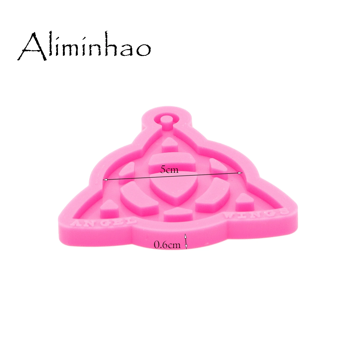 Silicone Mold Necklace Jewelry Epoxy Mould Crafting Keychain