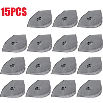 

15PCS Face Mask Replacement Filters Outdoor Running Cycling Dustproof Active Carbon Filter For Mesh Mask Replaceable Filter