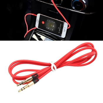

2016 Top quality 3.5mm Car Male to M AUX AUXILIARY sound Stereo Audio Data Cable MP3 Au 04 for Phone iPod P9B1