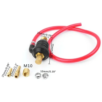 

New Tig Welding Quick Connector Kit Tig Power Welding Gas Adapter 35-50 For Wp 17/18/26 Welding Torch Accessories
