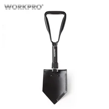 WORKPRO Military Shovel Tactical Folding Shovel Outdoor Camping Spade Survival Emergency Tools
