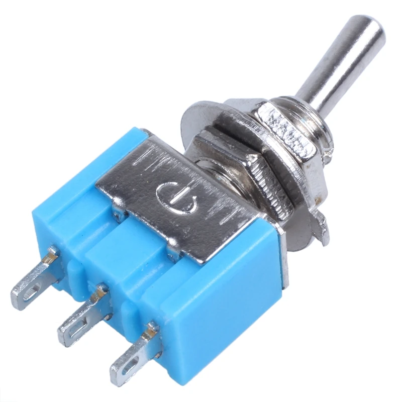 AC 125V 6A SPDT ON-3 Pin с фиксацией микро тумблер 15 шт