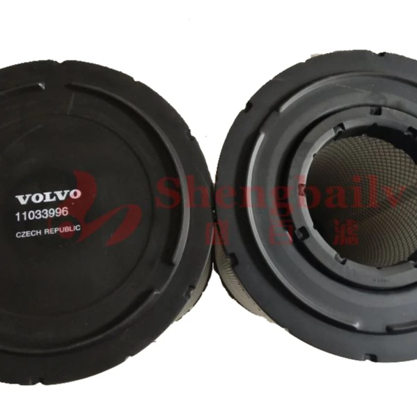 

Excavator accessories 360/380 excavator air filter element 11033996/11033997