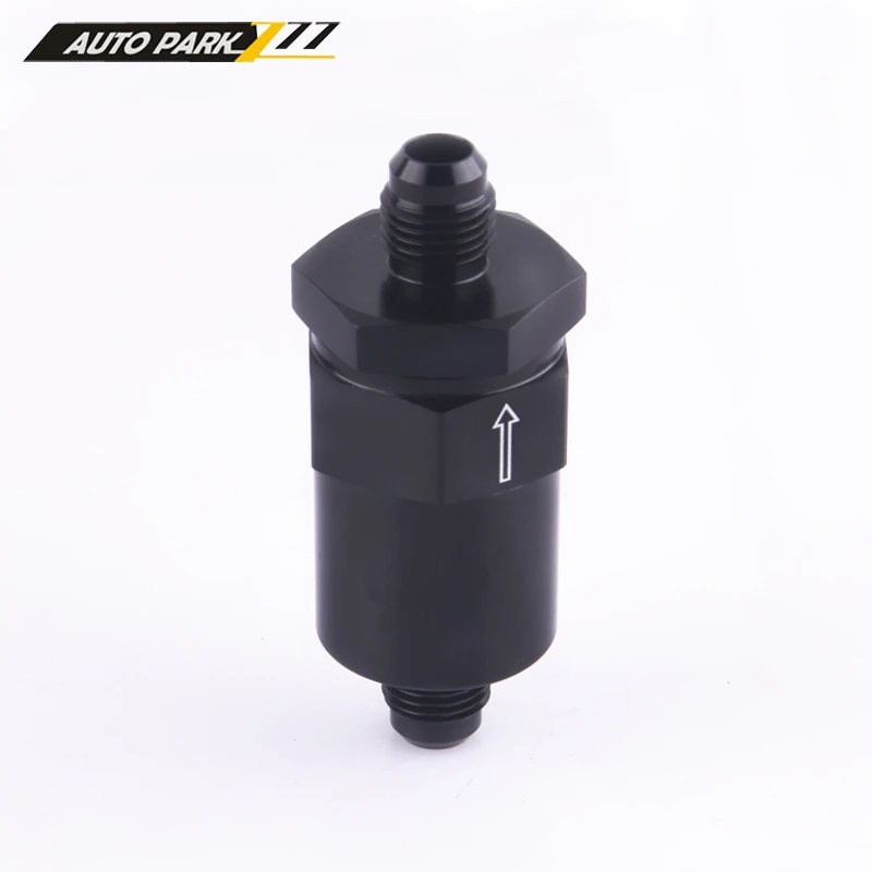 

AN6 Black Anodized Billet High flow 30 Micron Fuel Filter FF06