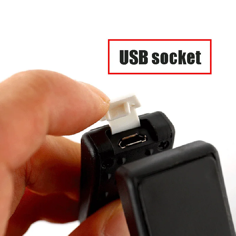 

LED Screen Shoe Light Clip Outdoor Night Running Cycling Illuminated Shoe Clip BHD2