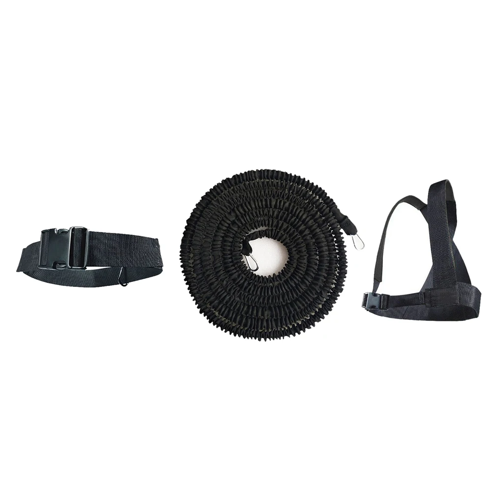 Fitness Exercise Weight Speed Resistance Sled Harness Pull Strap Belt Football