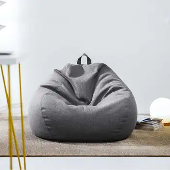 

Waterproof Lazy BeanBag Sofas cover Inner Lining (Filling not included )Suitable For Bean Bag Cover Stuffed Animal Toy