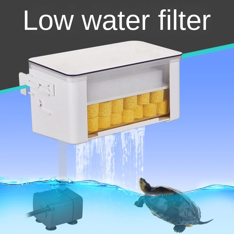 small water filter fish tank