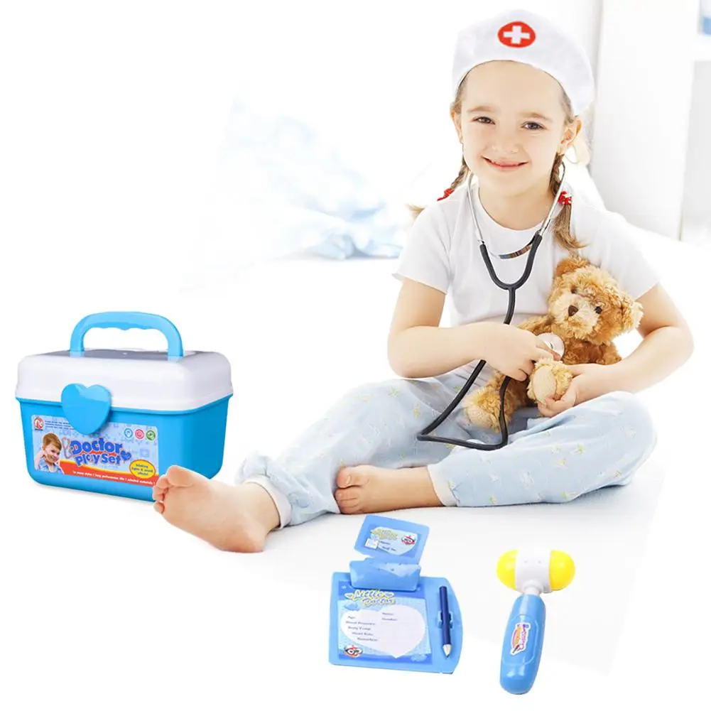 Kids Doctor Cosplay Costumes Baby Girls Nurse Uniforms Role Play Halloween Party Wear Fancy Girls Cosplay Doctor Jacket