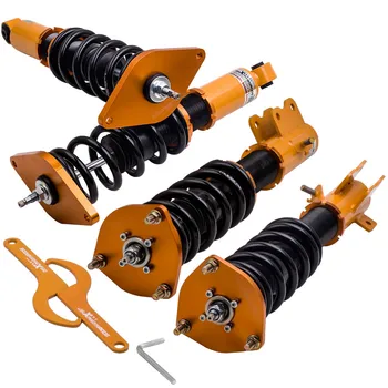 

24 Ways Adjustable Damper Coilover Shock Struts for Nissan Pulsar N16 Sentra B15 2000-2006 Shock Absorbers Coilovers Kits