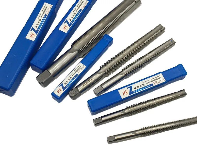 1Pcs Tr8 Tr10 Tr12 Tr14 Tr16 Tr18 Tr20 Tr22 Tr24 T25 Tr26 * 2/3/4/5 Trapezoidale Hss Mano Sinistra Tap Discussione. T Tipo Di Filetto Di Vite