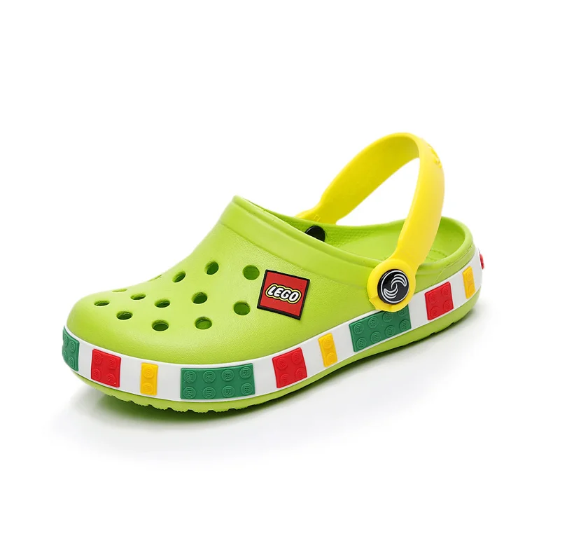 Mejor Compra Sandalias deportivas con agujeros para niños y niñas, zapatillas de playa antideslizantes, zapatos planos de verano, 2021 gBQLx3gEzQO