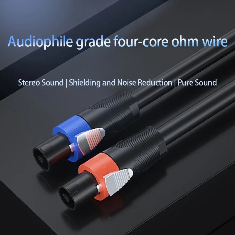 NOSYA LY 5710 Audio четырехъядерный профессиональный кабель для динамика nl4fc