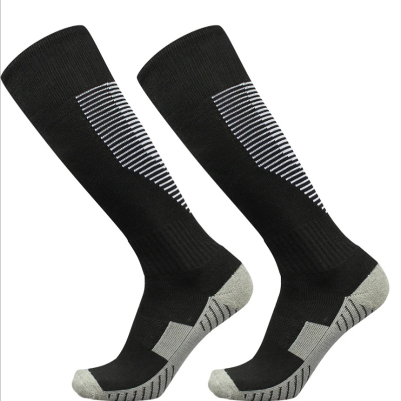 New Football Socks Men's Long Tube Over Knee Children's High Tube Thickened Medium Towel Bottom Antiskid Training Socks