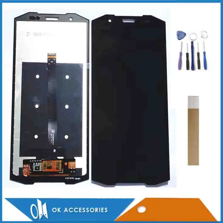 ЖК-дисплей 5 99 дюйма Для Doogee S70/S70 Lite с сенсорным экраном дигитайзером черного